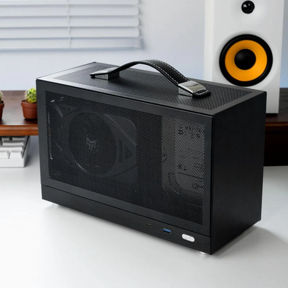 S300 Chassis Portable ITX Portable TYPECmini Desktop Computer Mainframe Chassis - image 3 of 4