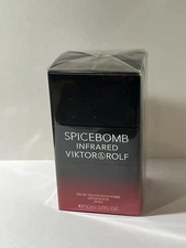 Viktor & Rolf Men's Spicebomb Infrared Eau de Toilette Spray -3.04 Oz NIB SEALED
