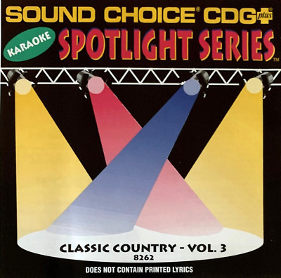 SOUND CHOICE SPOTLIGHT - CLASSIC COUNTRY - SC8262 - JOHNNY CASH, CONWAY TWITTY +
