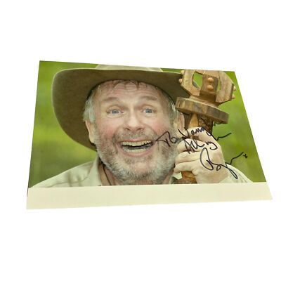 christopher biggins Im A Celebrity Winner Dedicated Signed Photo
