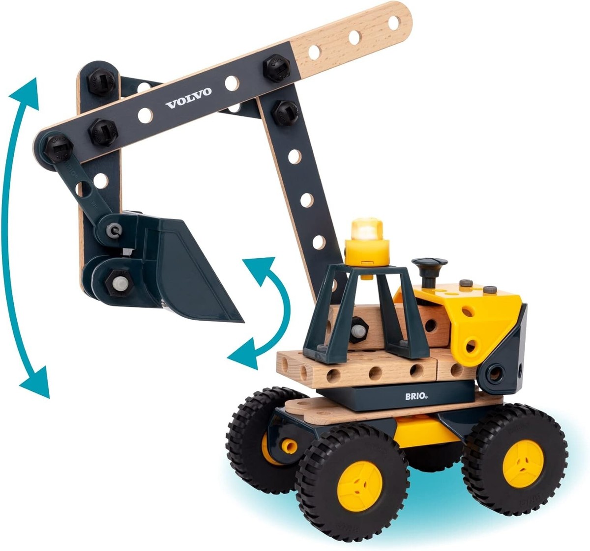 BRIO 34597 Builder Volvo Construction Vehicle DX Set 213