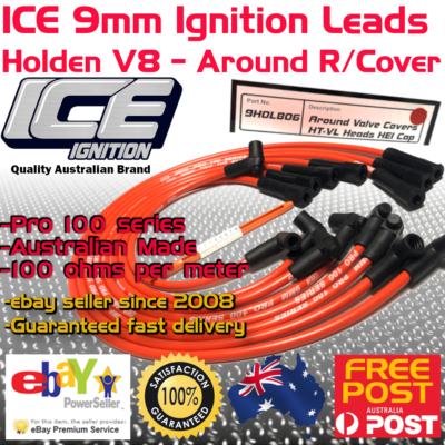 ICE PRO 100 9mm Spark Plug Leads V8 351 Cleveland Around R ICE PRO 100 9mm Spark Plug Leads V8 351 Cleveland Around R
