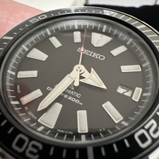Authentic Seiko Dealerš„Prospex Samurai Diver Black Dial Automatic Watch SRPF03 7