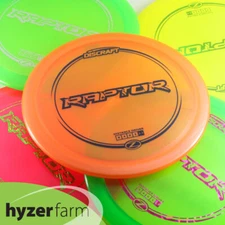 Discraft Z RAPTOR *pick your weight & color* Hyzer Farm RAPTOR disc golf driver