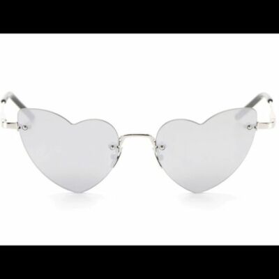 Saint Laurent SL 254 Loulou Silver Metal Frame Sunglasses with Case Saint Laurent SL 254 Loulou Silver Metal Frame Sunglasses  main image 2