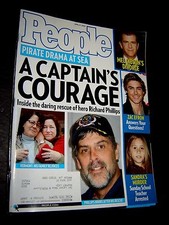 People Magazine April 27, 2009 Mel Gibson's divorce CAPTAIN PHILLIPS rescue
