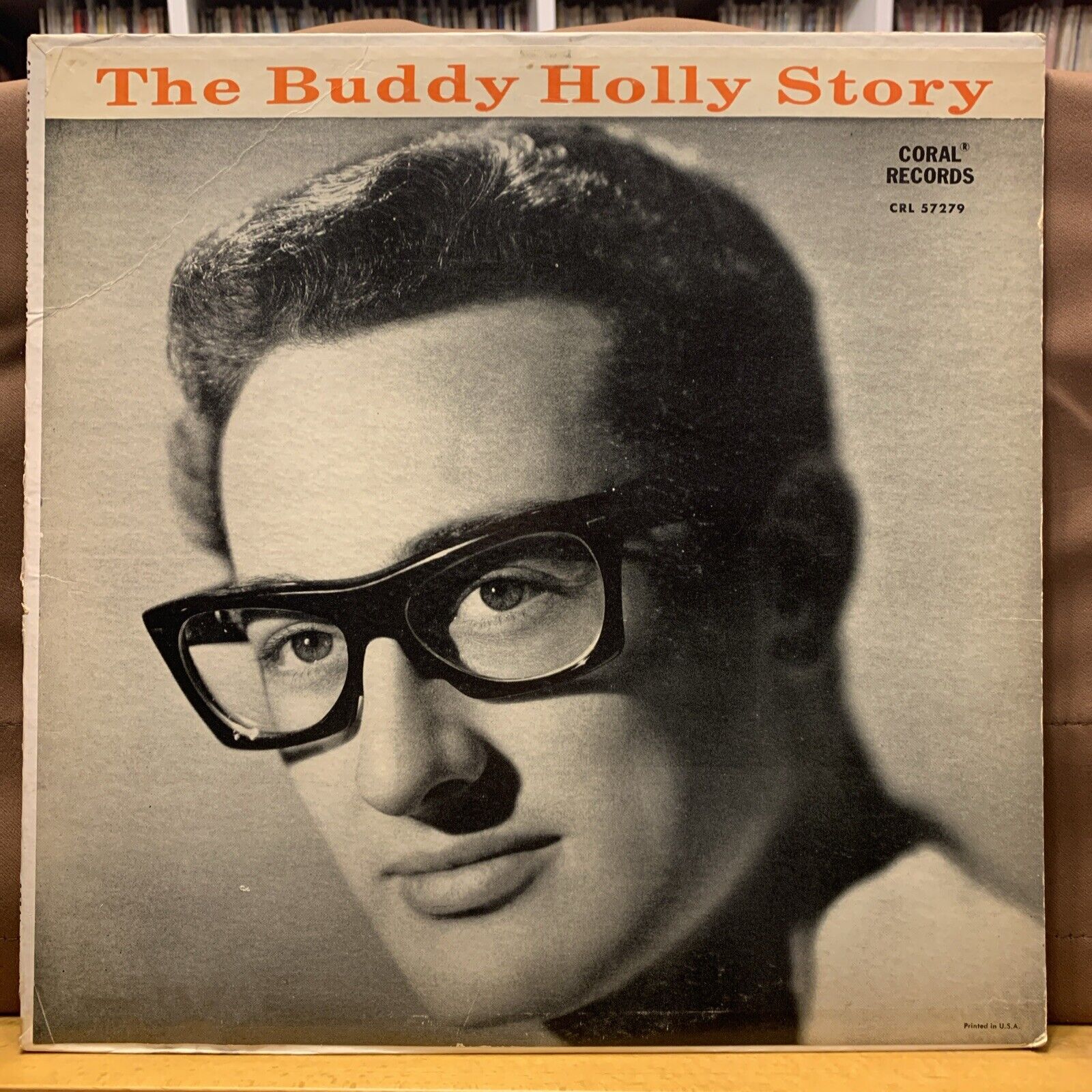 Buddy Holly The Buddy Holly Story 1959 Mono LP Coral CRL 57279