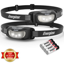 2 Pack - Lampara de Cabeza LED Impermeable USB Recargable Linterna para Correr