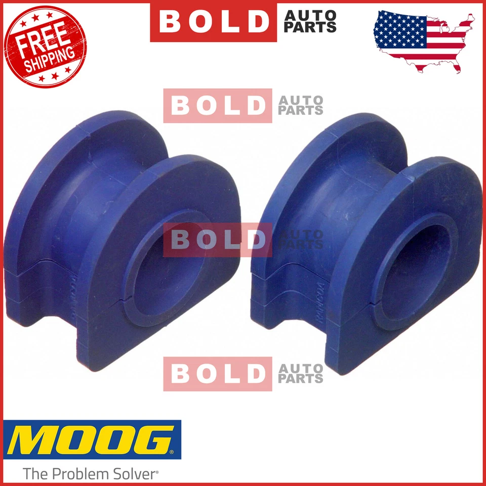 Kit de bujes de barra estabilizadora delantera Moog para GMC Sierra 1500 2500 3500 HD Foto 2 de 4