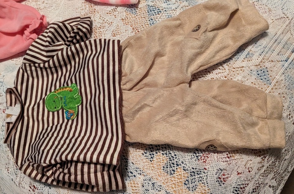 Lot of Baby Doll Clothes 6 Outfits 14 Piece For 1720"" Dolls, 4 New