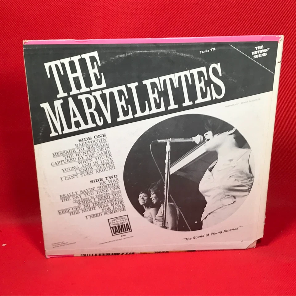 MARVELETTES The Marvelettes 1967 US Vinyl LP Tamla TS-274 Barefootin' original - Image 2 of 4