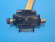 Mira clinométrica Kershaw & Son Mark III No. 2439   1919