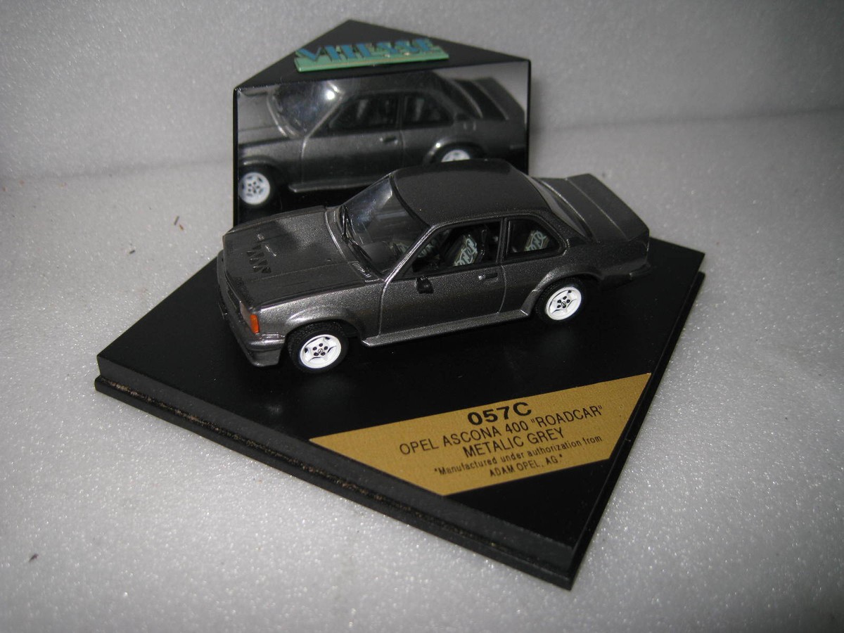 VITESSE 1/43 OPEL Ascona B 400 Roadcar - Metallic Grey - 1979 - 057C