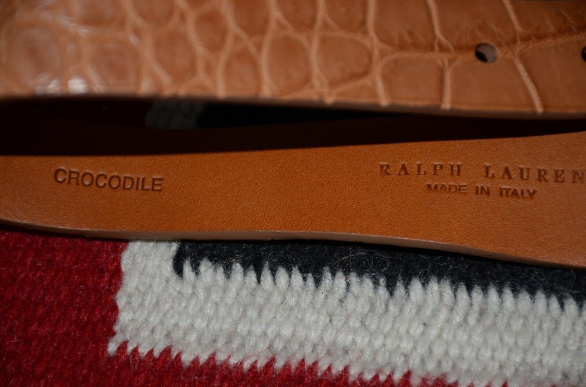 Ralph Lauren Collection Purple Label Made in Italy Alligator  display picture 1