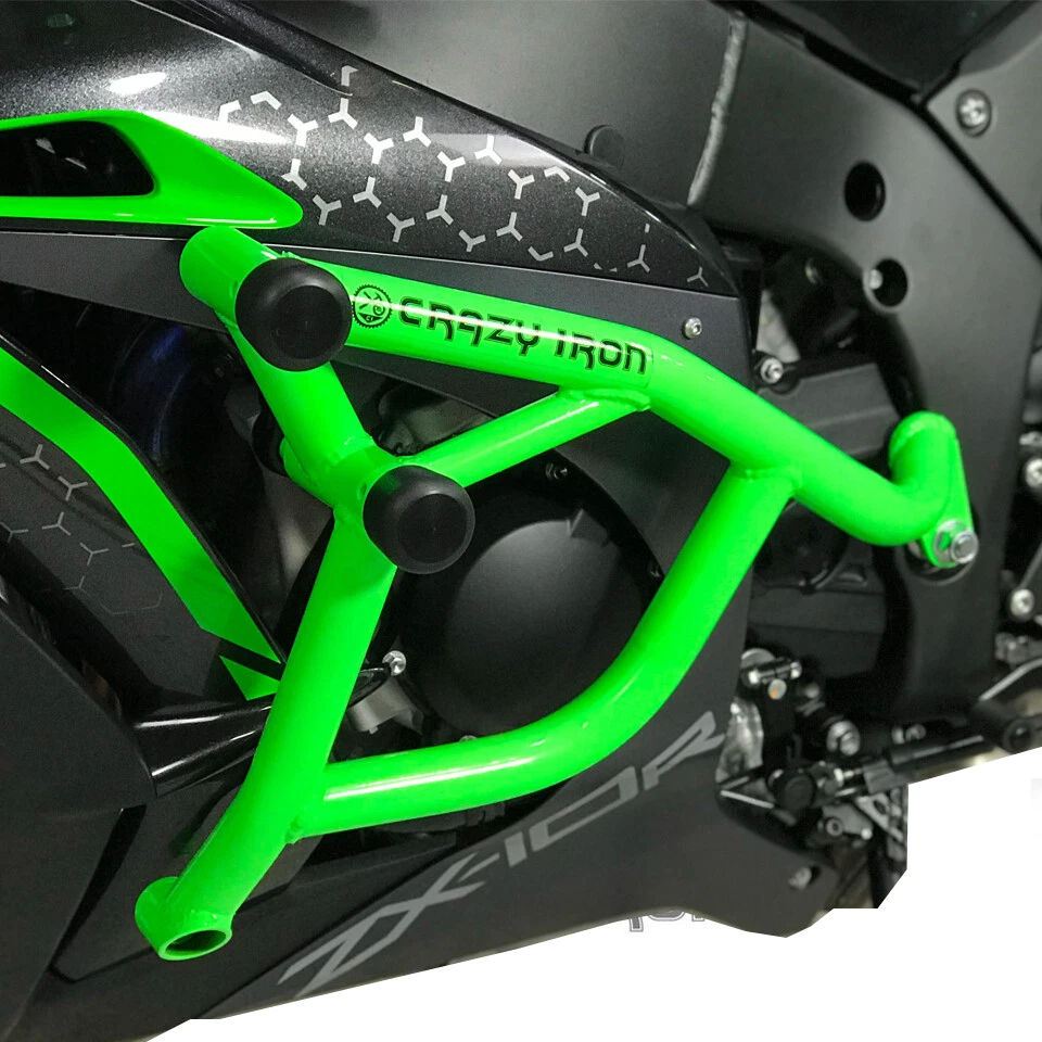 Engine Guard Cage PRO KAWASAKI ZX-10R `11-`20 CRAZY IRON