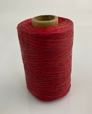 SINEW / Sinue leather thread beading crafts RED