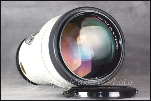 Konica Minolta Maxxum 200mm f/2.8 APO AF G Prime Telephoto Lens - Near Mint - 第 1/8 張圖片