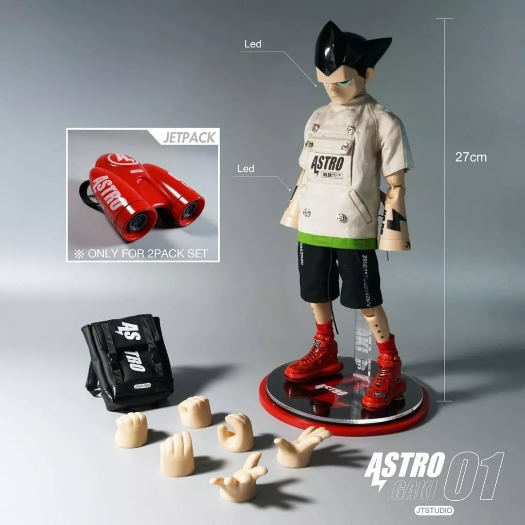 Jt Studio Astro Boy Gaki 01 & 02 1/6 Scale Action Figure
