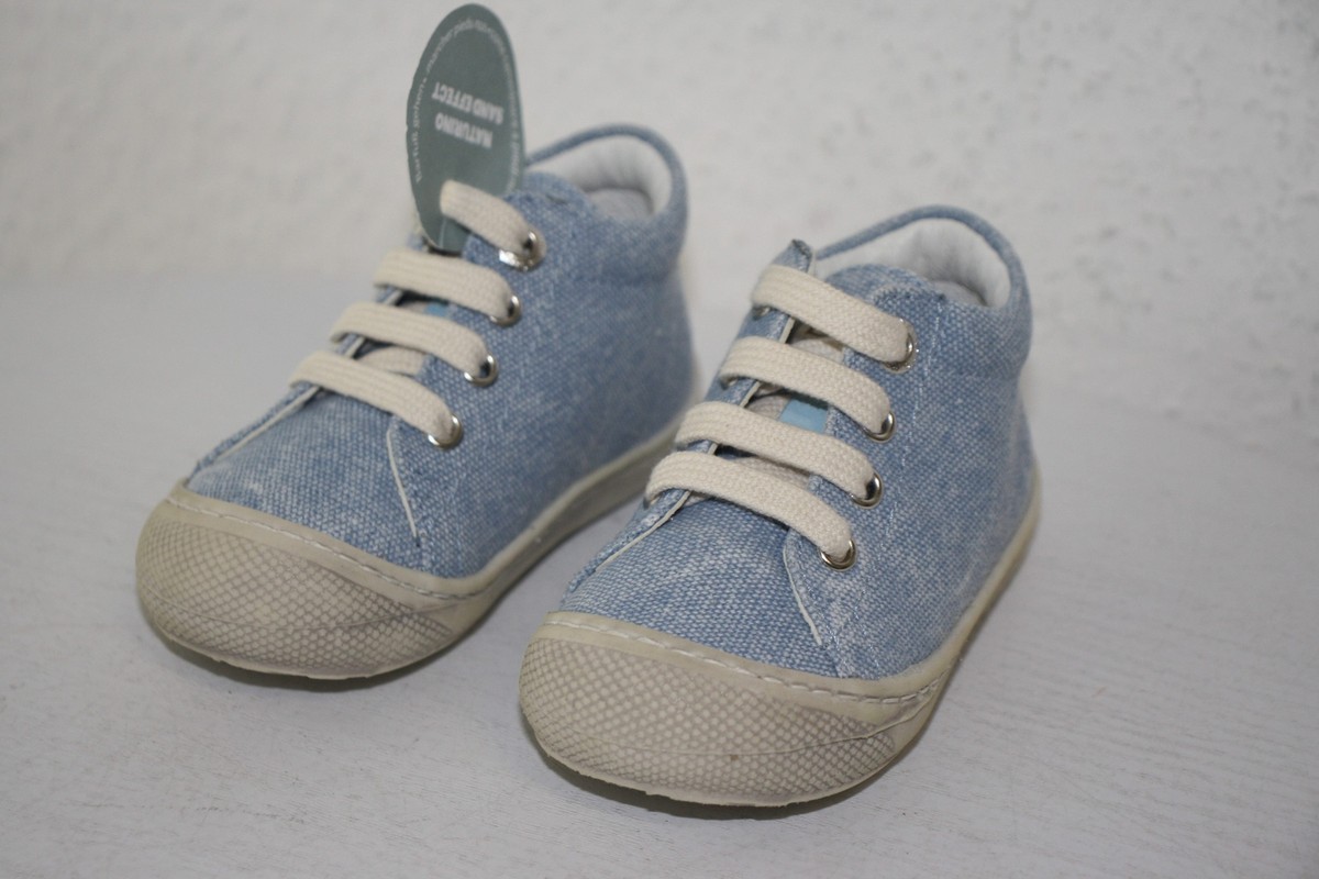 Naturino Feel The Sand Effect Lauferlernschuhe Hellblau Grau Größe