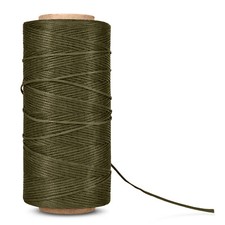 284Yard 150D Waxed Thread String Cord Sewing DIY Craft Stitching Army Green