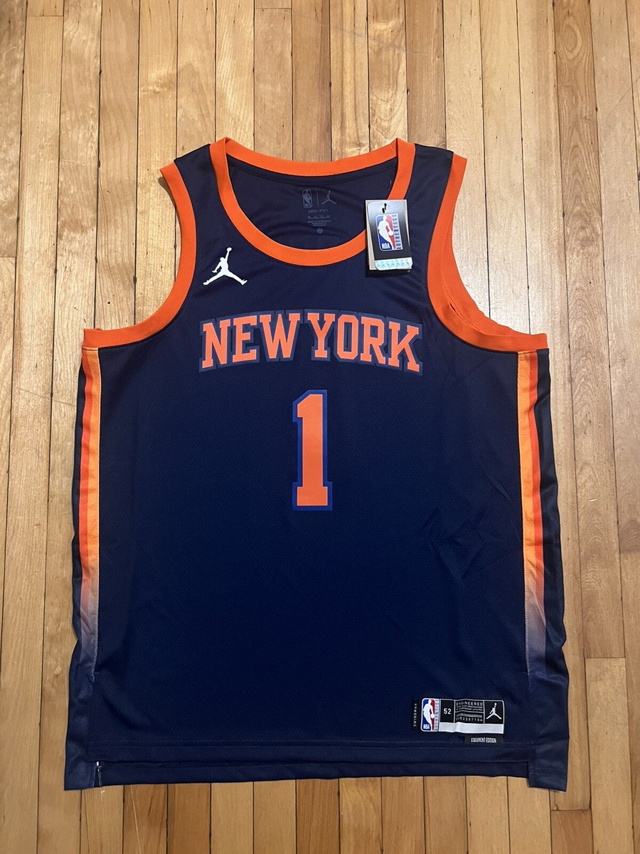NBA KNICKS ジャージーsize 2XL New York Knicks Nike NBA Jersey Size 52 XL Official Jordan
