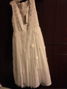 debenhams ivory flower girl dress