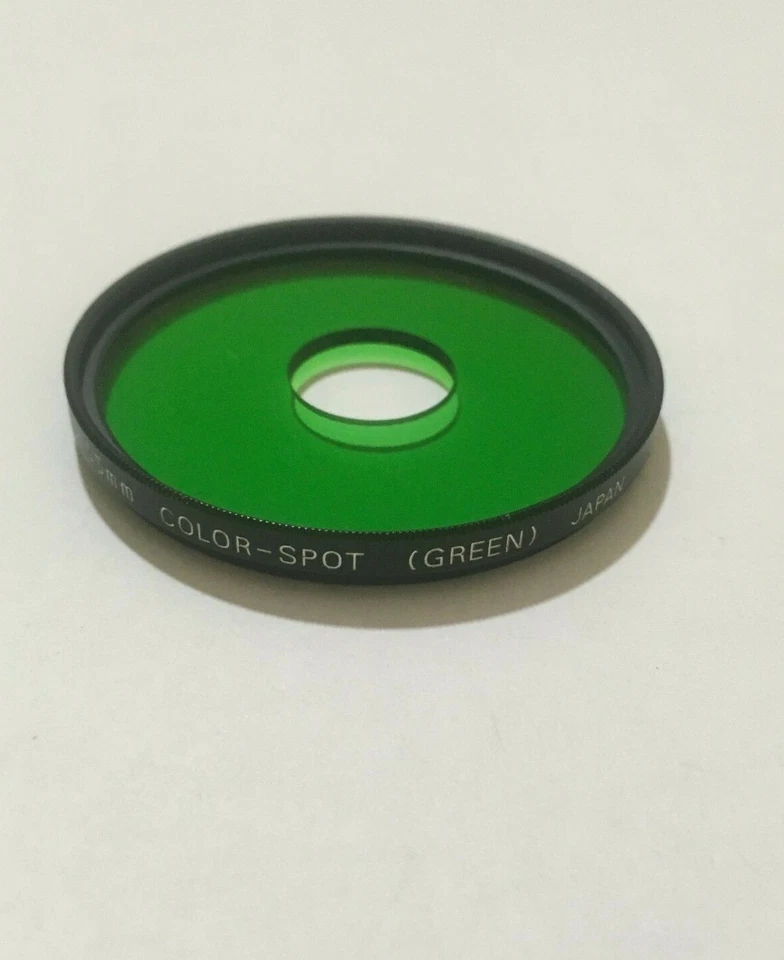 OLD NEW STOCK HOYA 55MM COLOR-SPOT GREEN SCREW IN FILTER WITH aAND BOX - Image 4 of 4