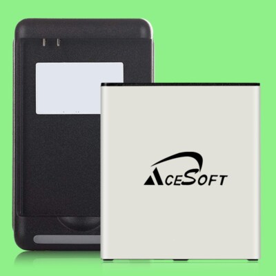 Long Life 3700mAh Battery Desktop Charger f Samsung Galaxy J3 Orbit S367VL Phone
