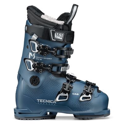 Tecnica MACH SPORT HV 75 W Women's Alpine Ski Boots, Dark Avio,