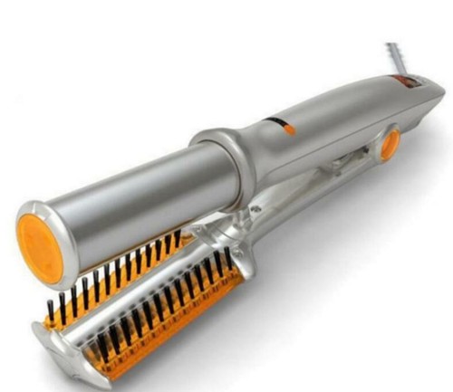 Cepillo Secador Profesional de Pelo Metálico Giratorio Peine Ondulador y  Secador | eBay