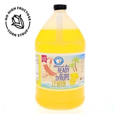 Hypothermias LEMON Flavor Syrup 🍧 Snow Cone machine Shaved Ice Syrup GALLON