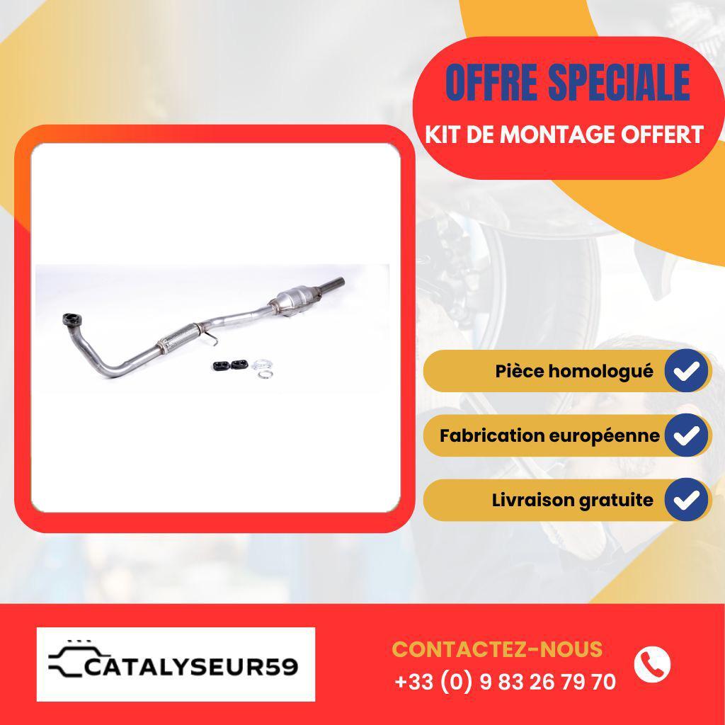 Catalyseur Opel Corsa B 1.5 D pot d'échappement pour moteur 1488 cc phase 1