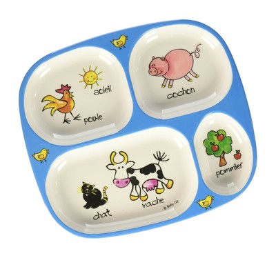 Baby Cie Tv Tray - Farm - Blue (899543001632)