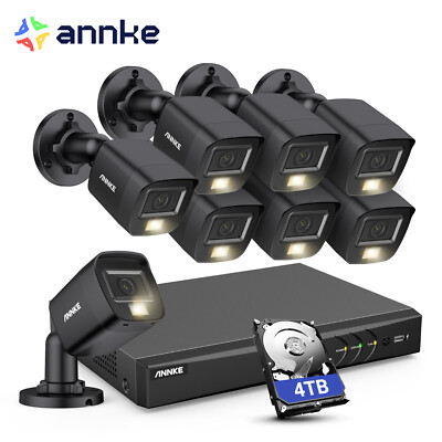 ANNKE 3K 5MP Aussen Kameras Überwachungskamera 4K 5in1 DVR Farbnachtsicht H.265+