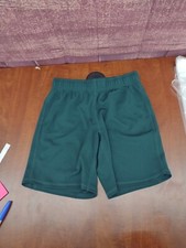 Lands End Girls Green Gym Shorts Size L