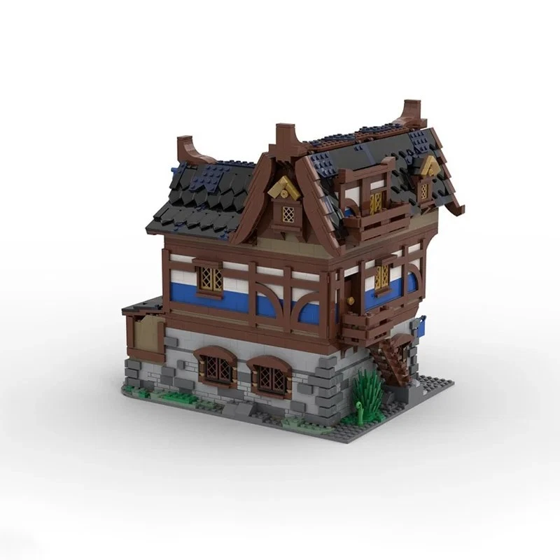 NEW USA Medieval Tavern 3451PC FULL INTERIOR Building Block Set+FREE GIFT - Image 3 of 4