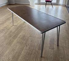 Gopak Contour Rectangular Folding Table Beech 1830x685x698mm (LxWxH) Size 5