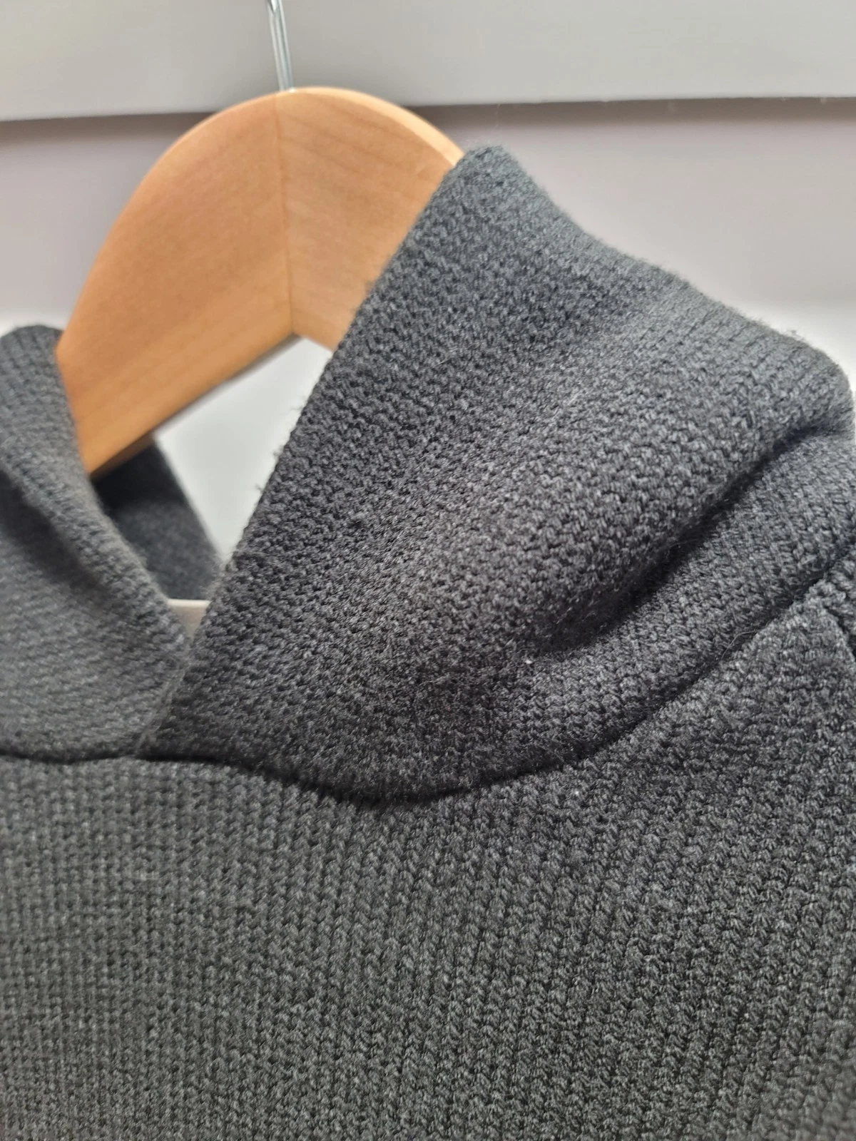 Felpa con cappuccio Essentials Fear Of God per bambini Big E maglia ferro taglia 10