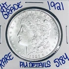 1921 MORGAN SILVER DOLLAR AUTHENTIC HI GRADE U.S. MINT COIN FREE SHIPPING 5184