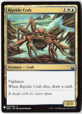 Magic Riptide Crab The List Reprints [LIST - 228] NM Common