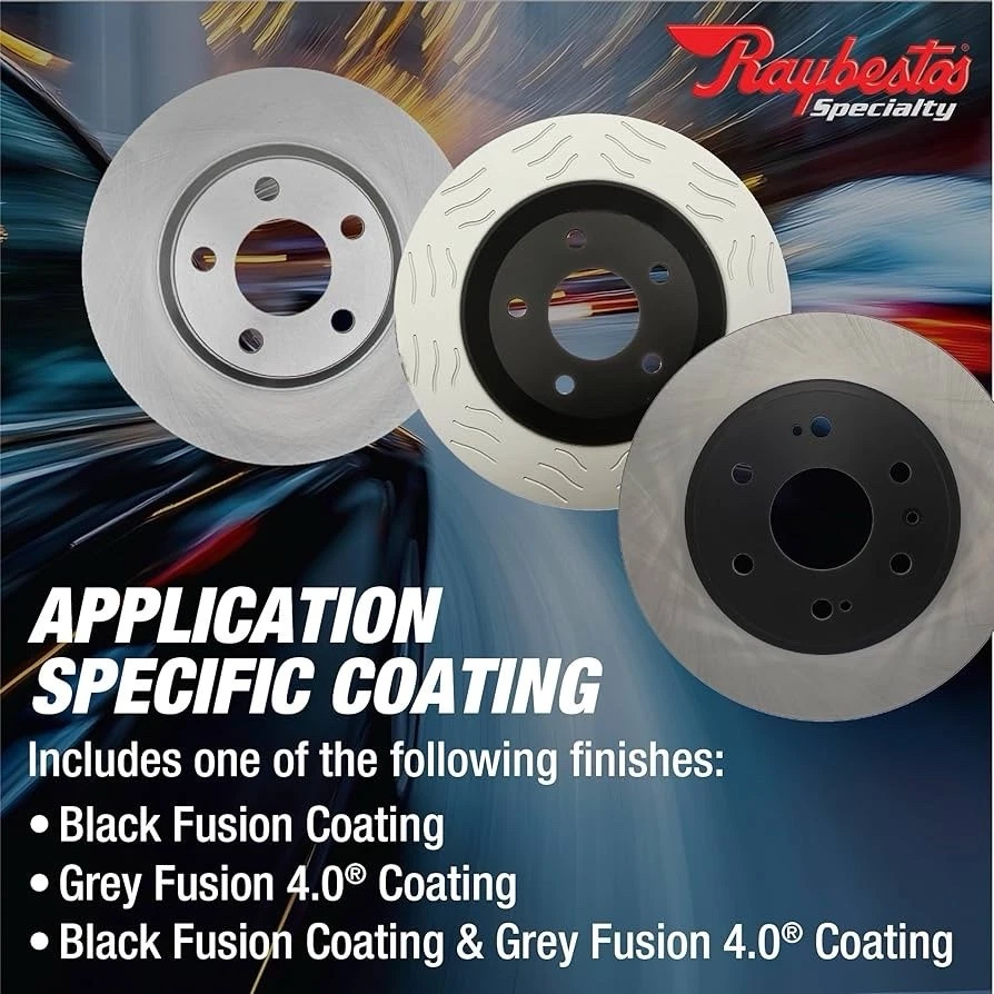 Disc Brake Rotor-Specialty - Street Performance S-Groove Technology Raybestos - Image 3 of 3