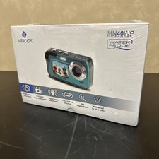 Minolta - MN40WP 48.0 Megapixel Waterproof Digital Camera - Blue