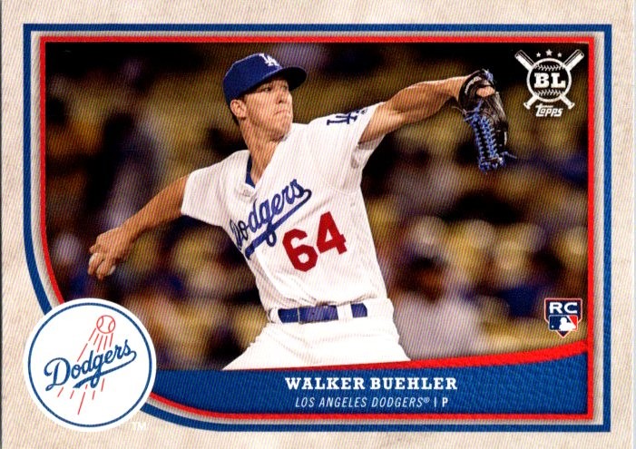 Walker Buehler 2018 Topps Big League #116 Rookie Los Angeles Dodgers