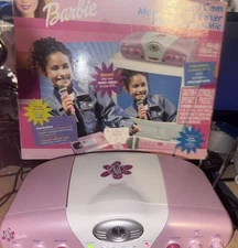 2003 Barbie Karaoke Cam Music Video Maker ONLY With One Cartridge works!