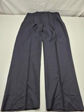VTG John Alexander Wool Pants Mens 42x36 Navy...