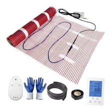 Electric Radiant Floor Heating System, 40 Sq.ft Electric Heated Floor 40 sq.ft