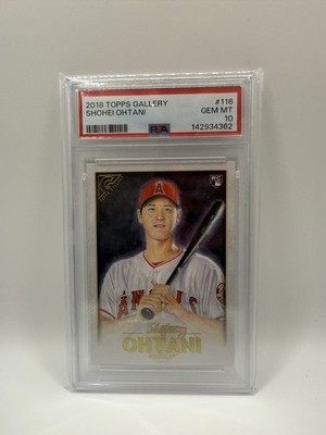 2018 Topps Gallery - Shohei Ohtani #116 (RC) | eBay