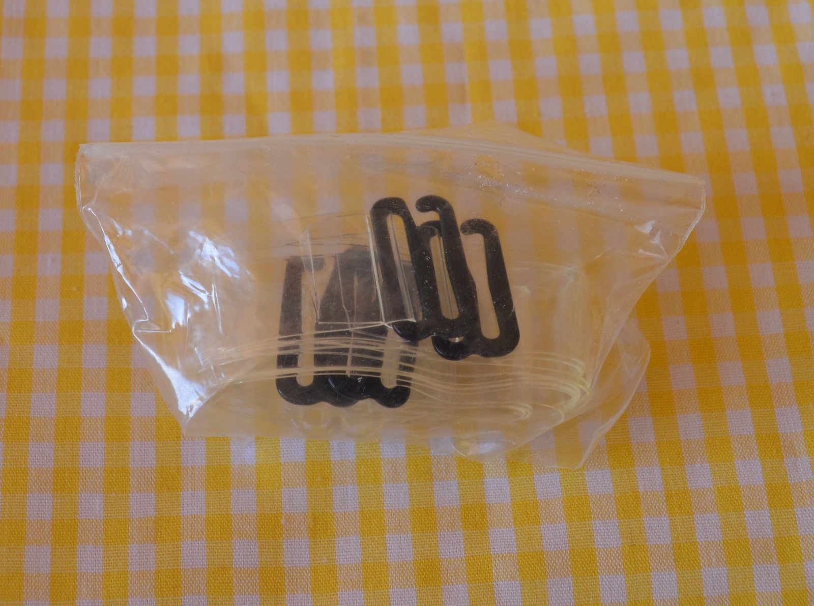 Ruby Ribbon #0359 Clear Adjustable Straps w Black… - image 7