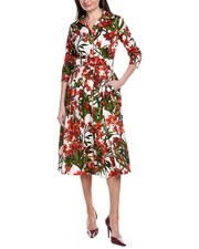 Samantha Sung Audrey 1 Shirtdress Women's
