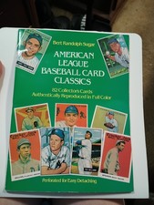 American League Baseball Card Classics Dover 1982 Reprints Babe Ruth Etc. 